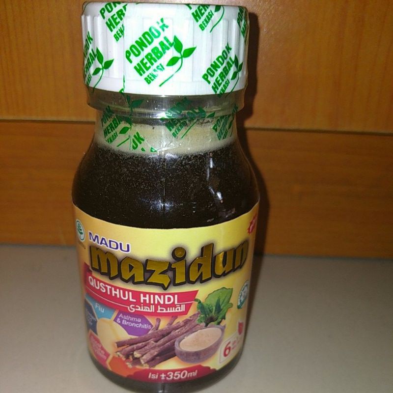 

Madu murni mazidun mix herbal plus qustul hindi 350ml
