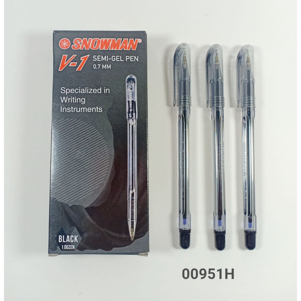 

Pulpen Snowman v-1 0,7mm - 00951H