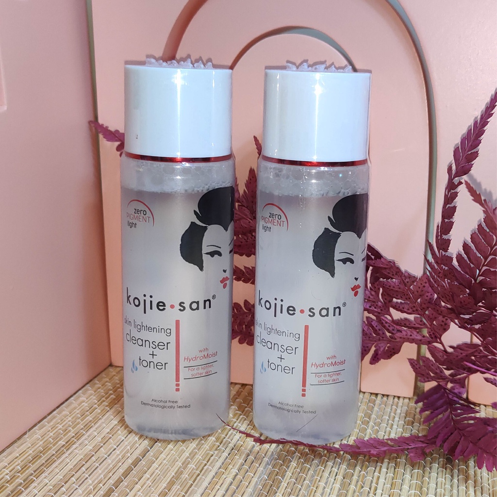 `ღ´ PHINKL `ღ´ KOJIE SAN cleanser + toner with hydromoist 100ml pembersih dan penyegar wajah