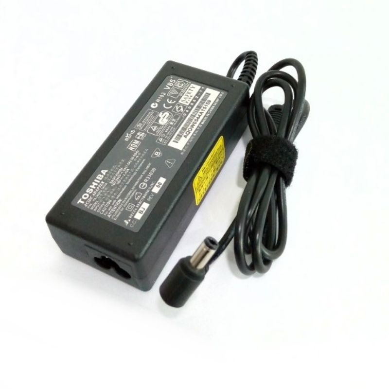 Adaptor Charger Laptop Original Toshiba 19V 2.37A Free Kabel Power