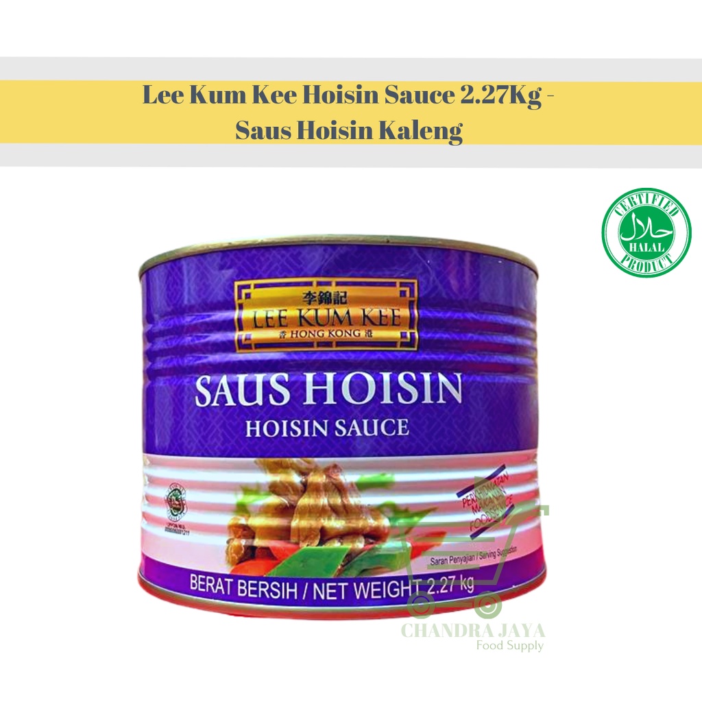 

Lee Kum Kee Hoisin Sauce 2.27Kg - Saus Hoisin Kaleng