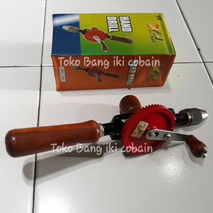 Bor Tangan Manual 1/4 Mesin Bor Manual Kayu K Termurah