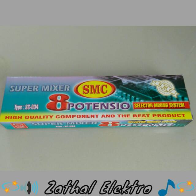 Kit Audio Mixer SMC 8 Potensio