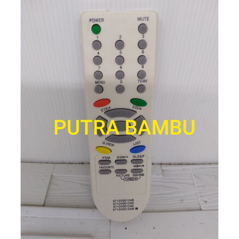 REMOTE REMOT TV TABUNG SLIM FLAT LG