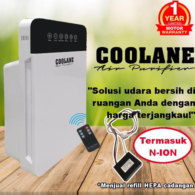 Coolane Air Purifier Hepa Filter Penyaring Udara - H10 Karbonaktif