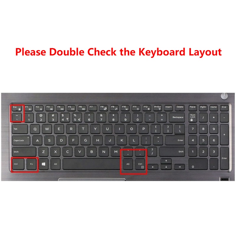 For 15.6 Inches 7000 7567 7577 Soft Ultra-thin Silicone Laptop Keyboard Cover Protector