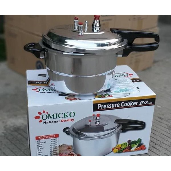 terlaris produk Omicko Pressure Cooker Panci Presto 24cm 8 Literdi oder sekarang ya