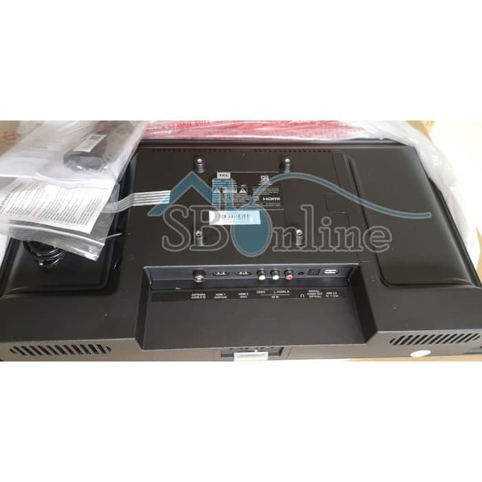 TV LED SLim TCL 24 Inch L24D310 - HDMI, USB Movie Ready