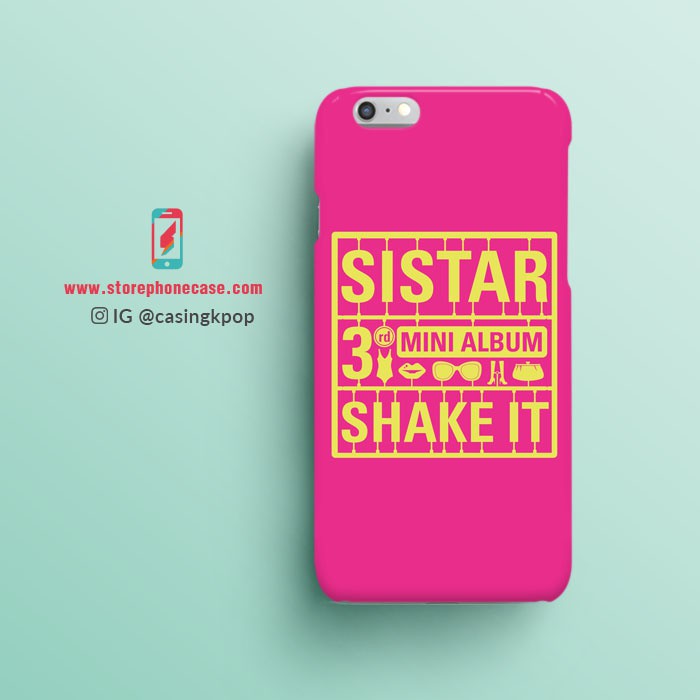 Casing Handphone KPOP SISTAR 3RD ALBUM