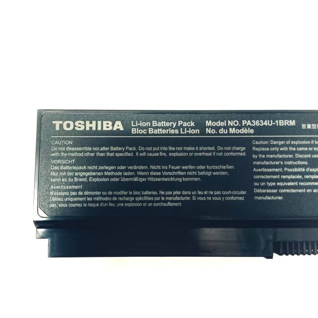 Baterai Laptop Toshiba Original L510 L515 L310 M300 M305 U400 U405 U405D U500 M800 PA3634-1BRM