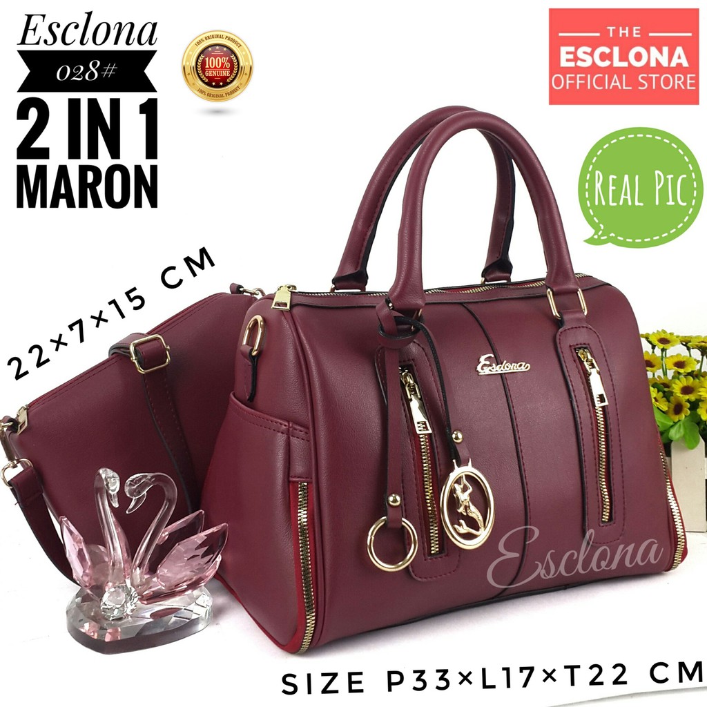Tas Wanita Import Batam Bag Branded Handbag Selempang Cewek 011 Fashion Murah Grosir Original Promo Terbaru Terlaris Populer Premium Besar Kantor Kerja Kuliah Doctor Speady Ibu Emak Dewasa Santai Berpergian Esclona 028