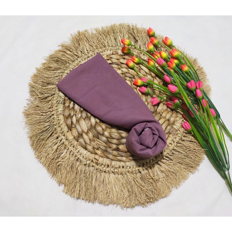 BELLA SQUARE / JILBAB SEGIEMPAT-dusty purple