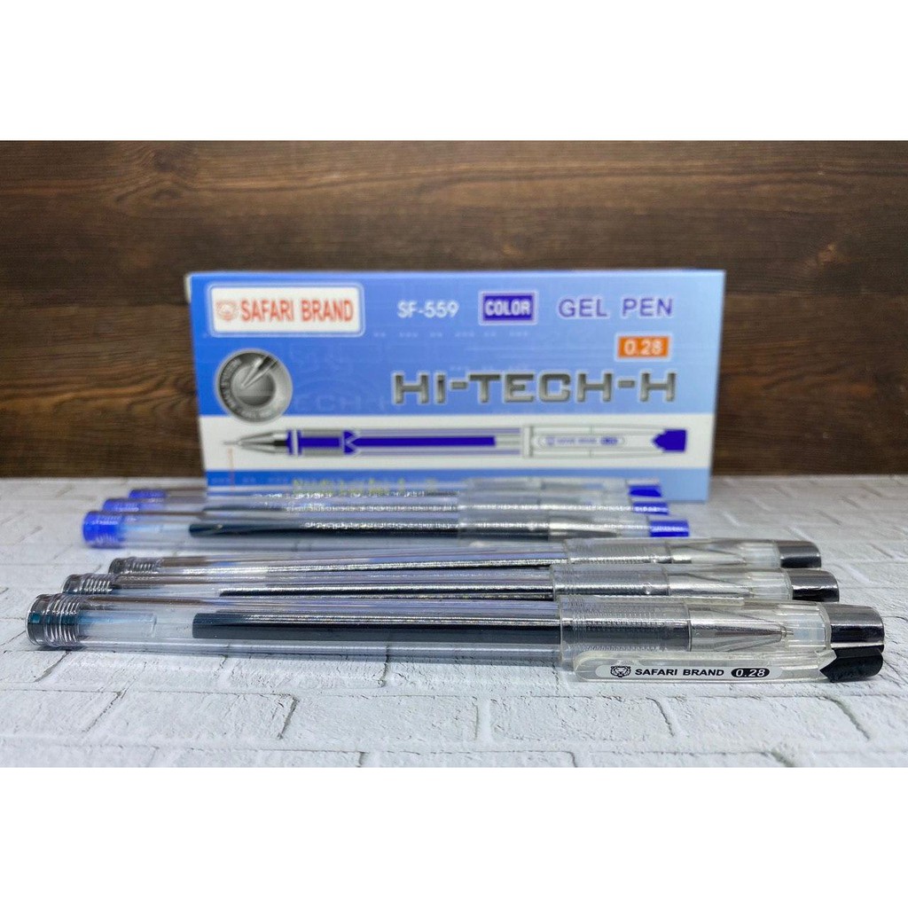 Bolpoin Hitech Gelpen 0,28 - Safari SF559 Ecer