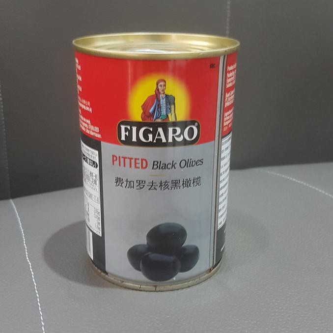 

Buah Zaitun Figaro Black Pitted Olive 425gr