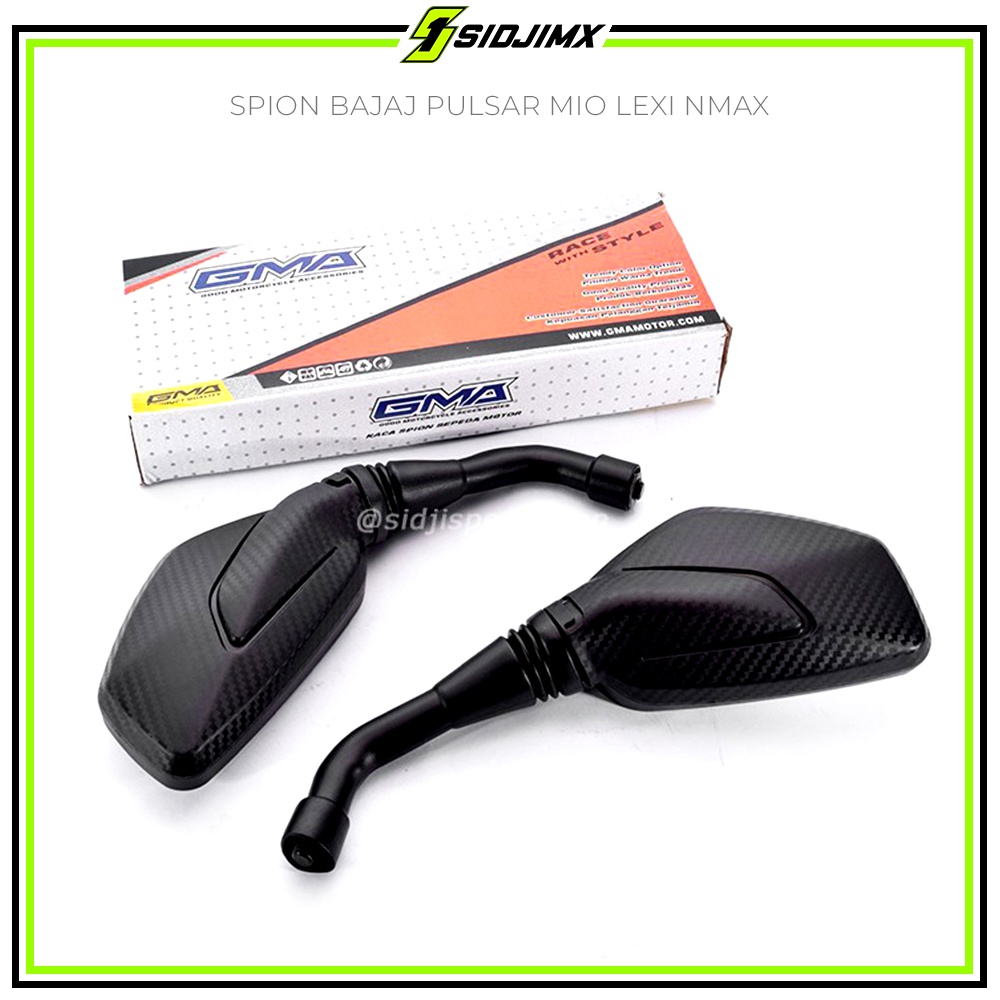 Spion Bajaj Pulsar Carbon Mio Nmax Vixion Tiger Revo Beat Vario Jupiter Xmax Aerox PCX ADV Black Car