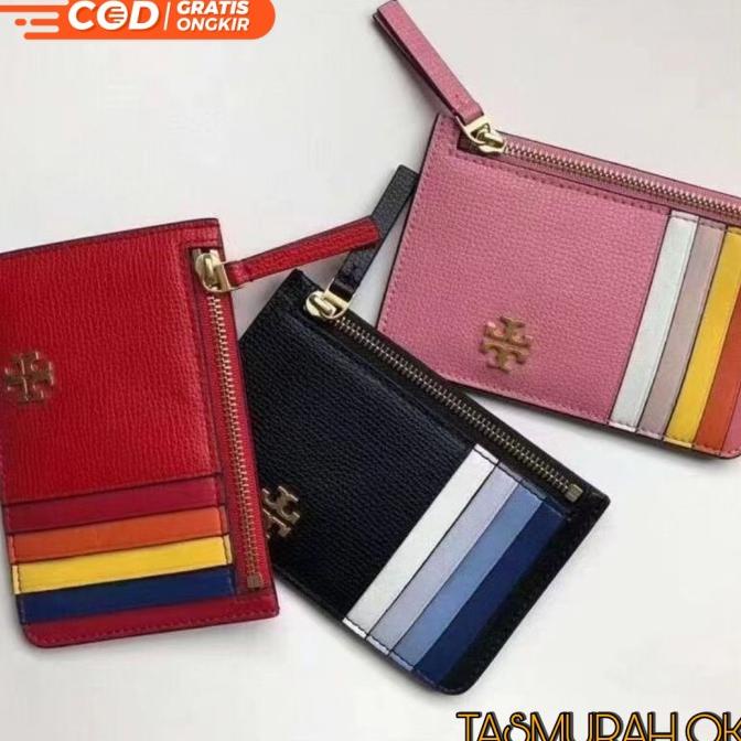 DOMPET KARTU KULIT TB CARD HOLDER WALLET WANITA IMPORT BRANDED MURAH