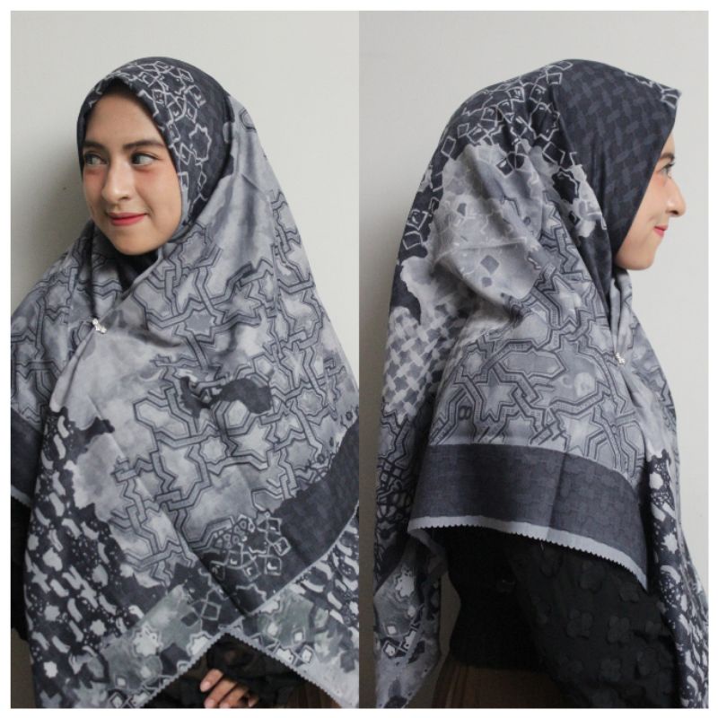 KERUDUNG SEGIEMPAT VOAL PRINTING SYARI PART 2-2.12
