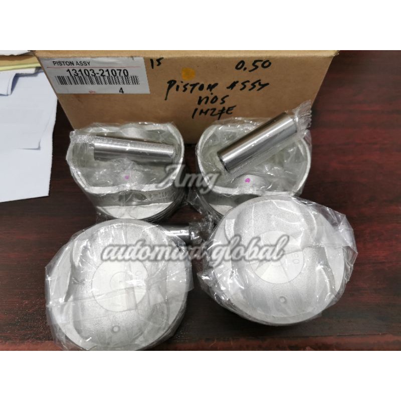 Piston toyota vios 1nz set 3pc