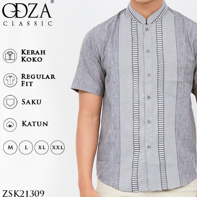 Baju koko , pakaian muslim pria ,baju muslim merk odza zsk3909c