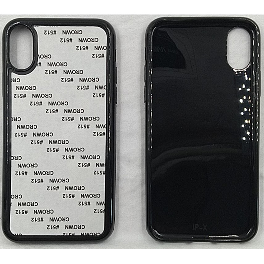 Casing Polos Softcase 2D Jelly iphone x  Flexible Case