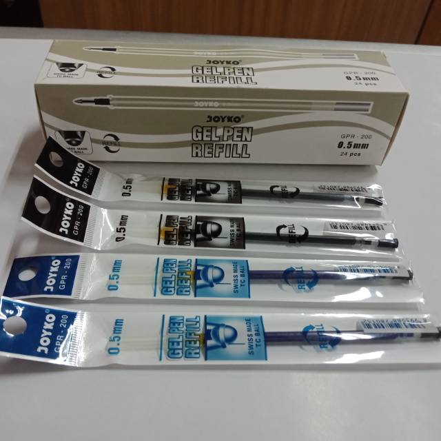 

Isi Pulpen Joyko GPR 200 / Refill Gel Pen Joyko 0,5mm
