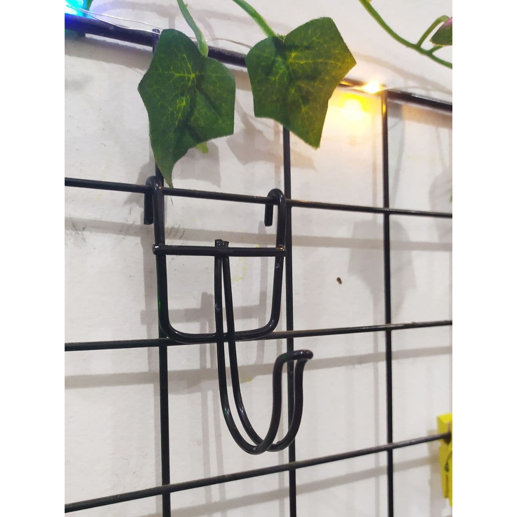 Gantungan Besi Hook U - Gantungan Kunci Aksesoris - Pengait Gantungan Mesh Wire - Hiasan Dinding