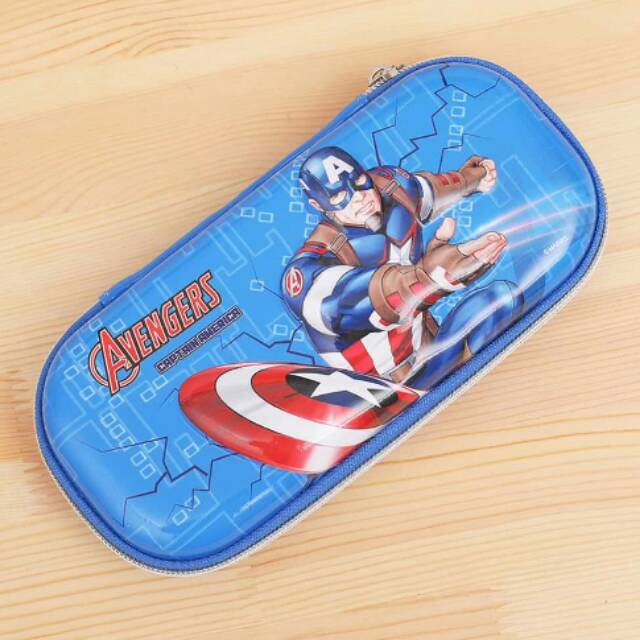 

Tempat Pensil Anak Laki-Laki HARD CASE CAPTAIN BLUE ATK116
