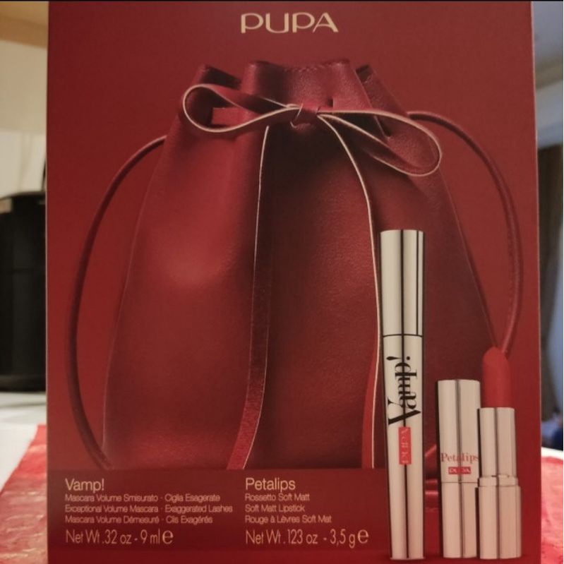PUPA MILANO BUNDLE MASCARA+LIPSTICK ORIGINAL ITALIAN