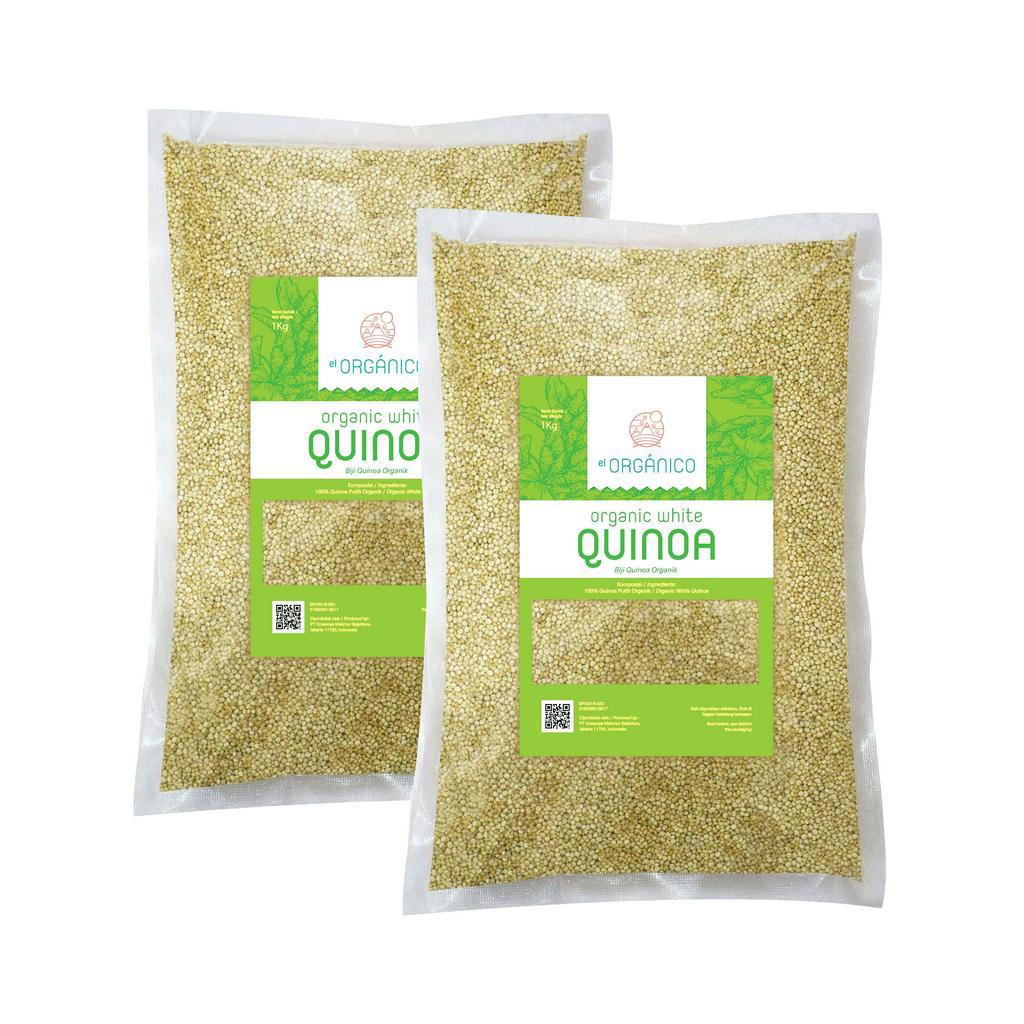 

White Quinoa Organic El Organico 1k - Double Pack