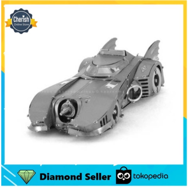 

Dijual Puzzle 3D Metal BATMOBILE 1989 Miniatur Mobil Batman MB-042 Limited