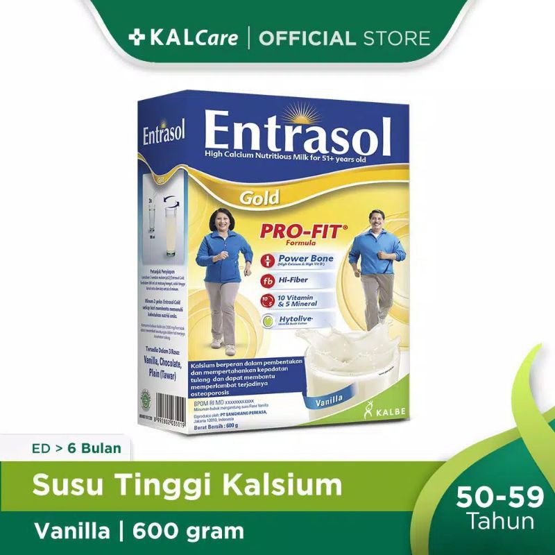 

Entrasol Gold Vanilla 580gr