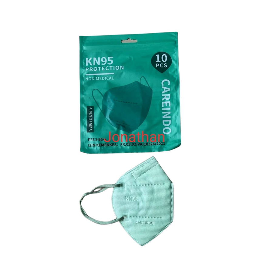 masker kn95 careindo 6ply isi 10pcs masker kn 95 careindo disposable model shumu /masker / masker medis / kn95 / kn95 5d / masker kn95 disposable mask isi 10pcs