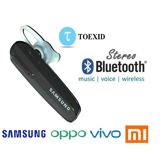 Handsfree Bluetooth Branded - Headphone Earphone Wireless P1 with Mic