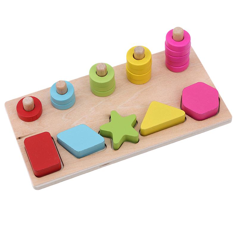  Mainan  Balok Kayu Montessori  untuk Edukasi Kognitif Anak 