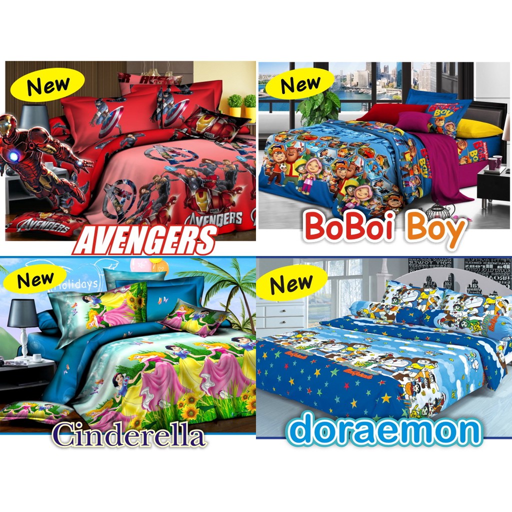 SPREI KARTUN KARAKTER NO 1 180200 Shopee Indonesia