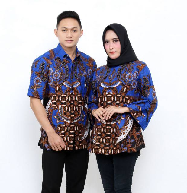 GROSIR BATIK BLOUSE VICTORIA m Atasan batik