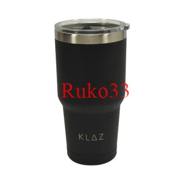 Klaz 900 Ml Mug Vacuum - Hitam / mug stainless steel / mug / gelas stainelss steel / cangkir