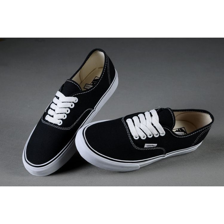 TERLARIS sepatu VANS AUTHETIC Low Cut Canvas import CUCI GUDANG