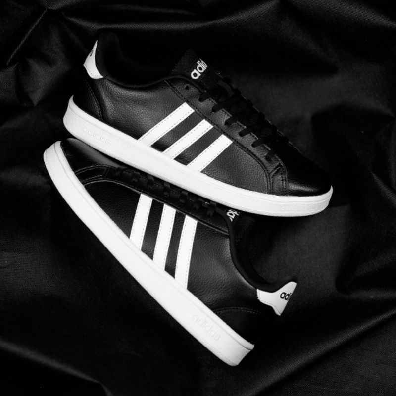 Adidas Grand Court &quot;Black White&quot;