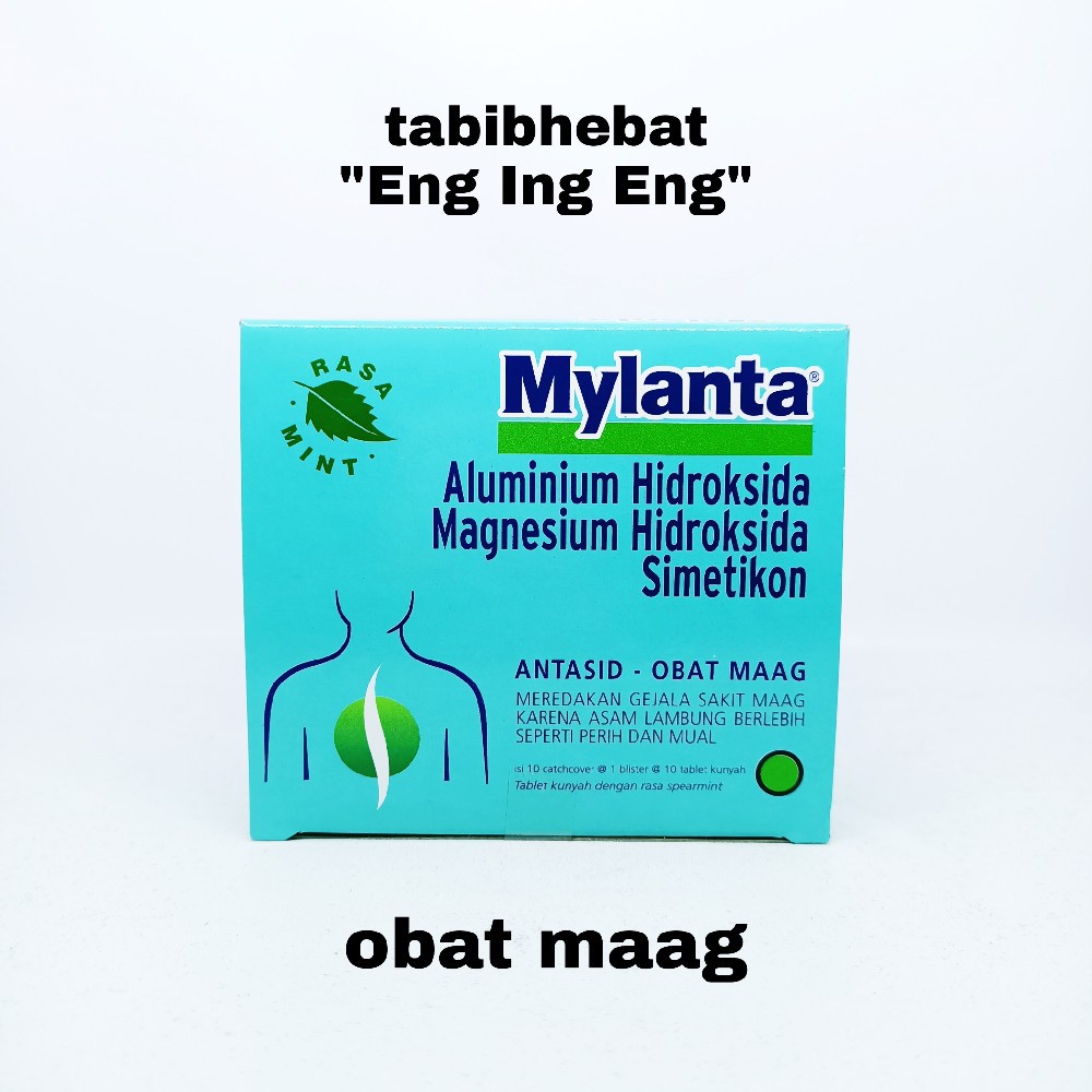 Mylanta Tablet Box