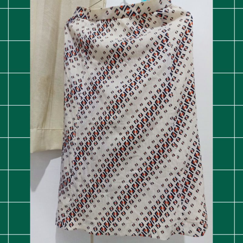 Midi skirt sexy / rok pendek span 90an motif abstrak / rok span