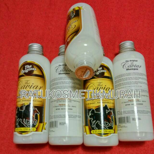 THE CAVIAR SHAMPOO - BPOM - SHAMPO KUDA CAVIAR ORI