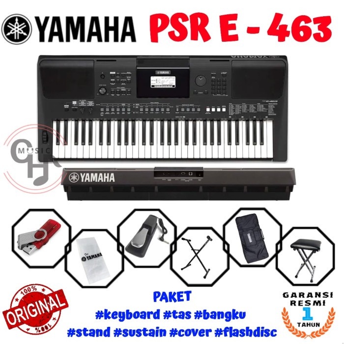 yamaha psr e463 e-463 psr e 463 keyboard