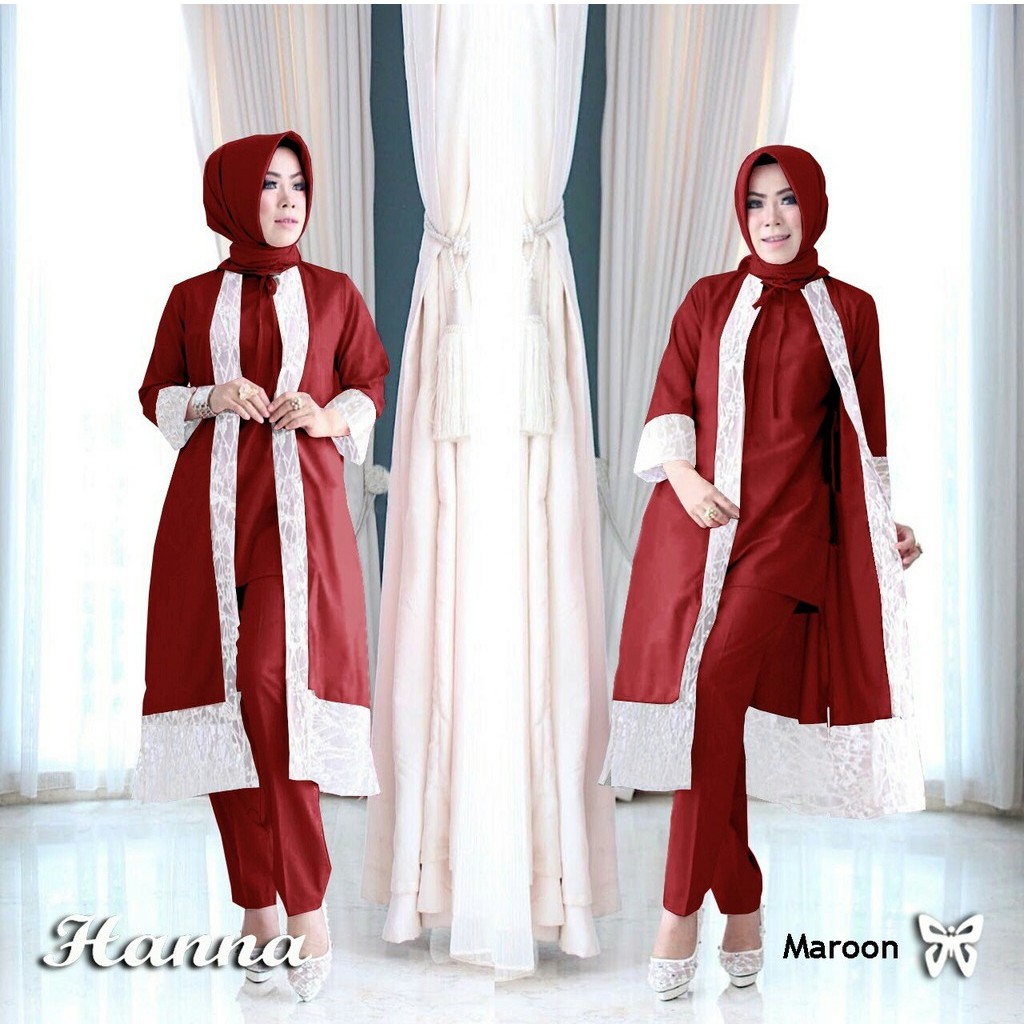 HOPYLOVY - HANNA HIJAB SET 4 IN 1