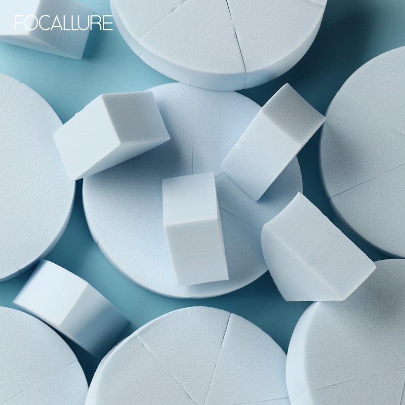 FOCALLURE Beauty Blender soft sponge makeup tool (6pcs in 1 bag)