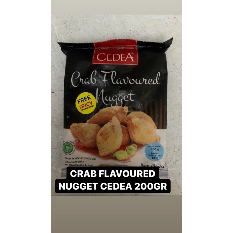 Crab Flavoured Nugget Cedea 200gr