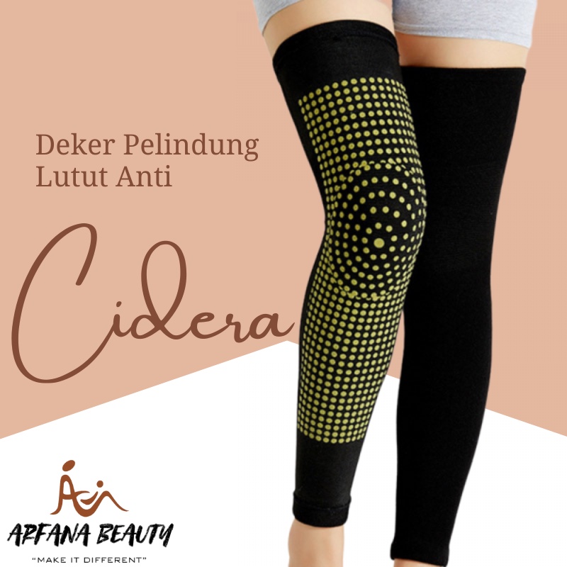 Dekker Terapi Lutut Decker Pelindung Lutut Paha kaki Betis KneePad Knee Support Magnet Terapi Pereda Nyeri Bahan Tebal Original