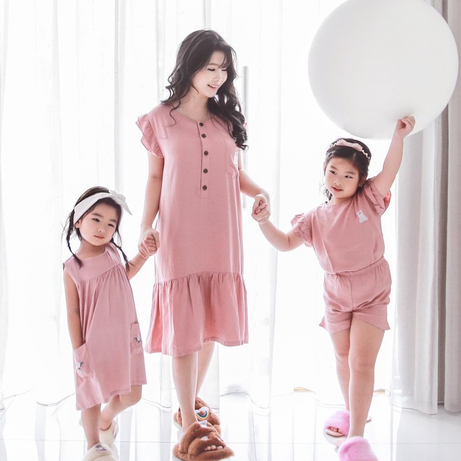 Mooi Kika Ruffle Set 1-5 Tahun Setelan Anak Perempuan CBKS SO