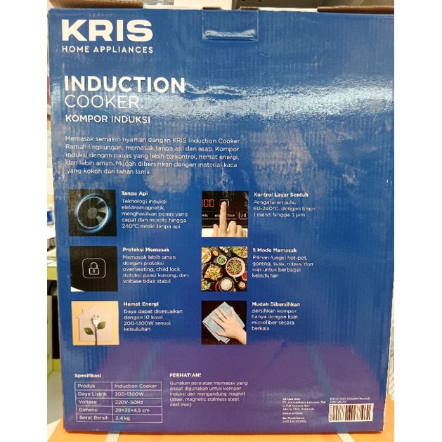 KRIS Induction Cooker/Kompor Induksi/Kompor Listrik 200-1300W New