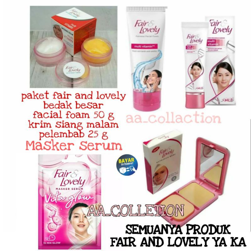 PAKET SUPER LENGKAP FAIR AND LOVELY